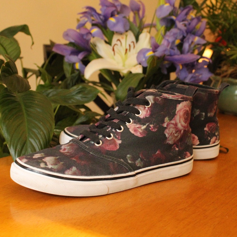 H&M Floral Sneakers